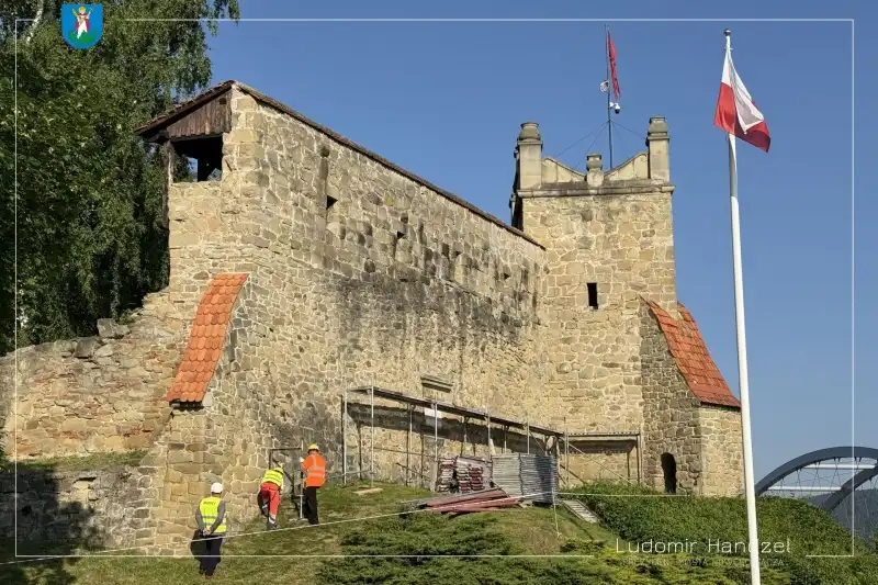 Rozpoczął się remont Baszty Kowalskiej. Perły historycznej architektury Nowego Sącza