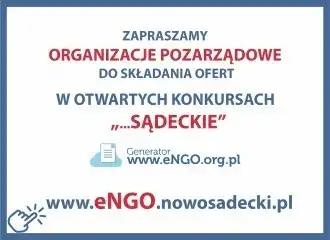 Ruszył II nabór do konkursów „.........SĄDECKIE”