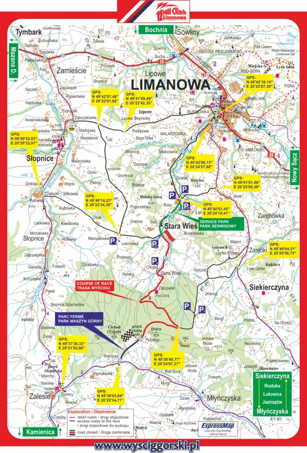 W dniach 23-25 lipca - 12. Wyścig Górski „Limanowa –Przełęcz pod Ostrą”. Pojawią się utrudnienia w ruchu