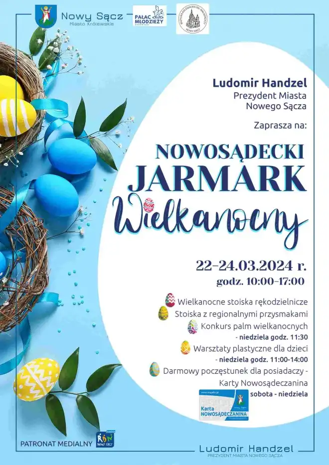 W dniach 22-24 marca Nowosądecki Jarmark Wielkanocny