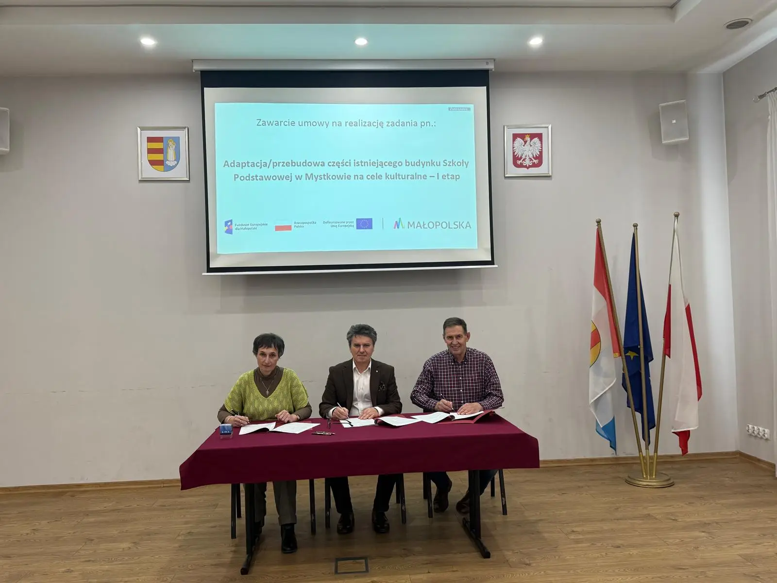 Mystków zyska nową przestrzeń kulturalną. Rusza przebudowa szkoły
