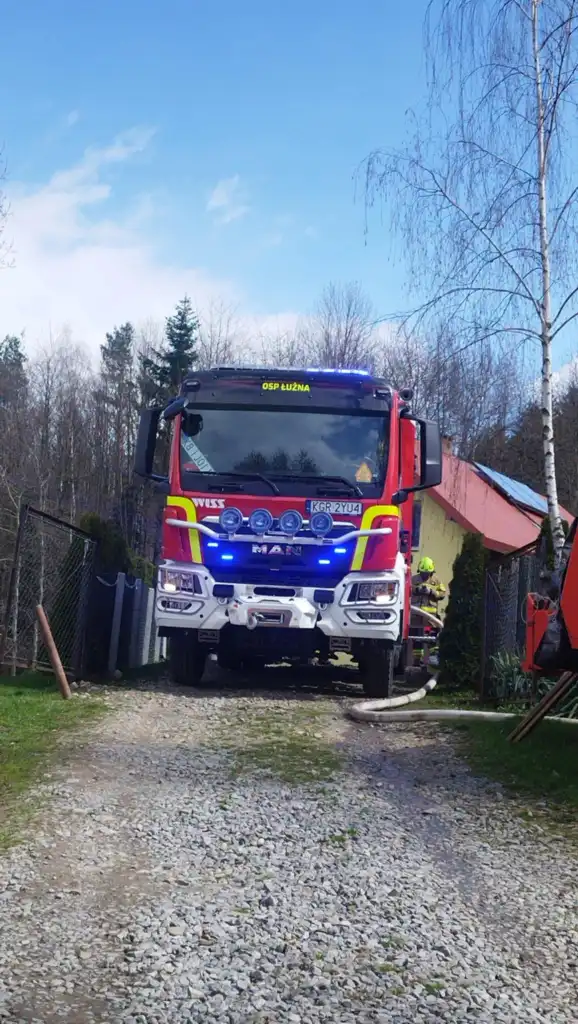 Pożar w Szalowej. Płonął budynek gospodarczy