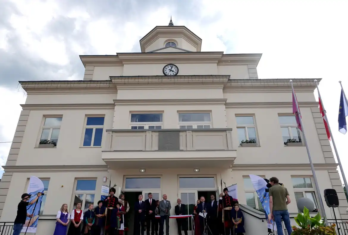 Nowy ratusz w Muszynie uroczyście otwarty