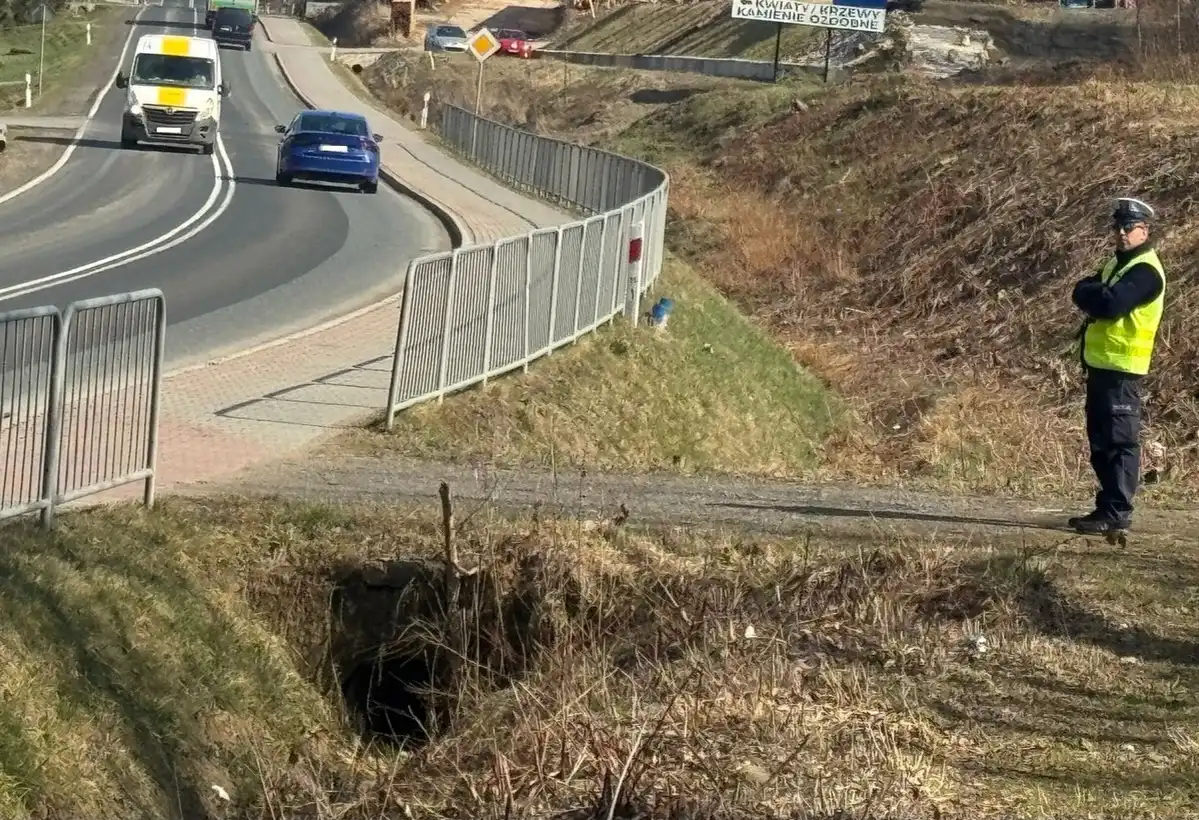 Policyjny dron w akcji. 9 wykroczeń na krajowej K-28