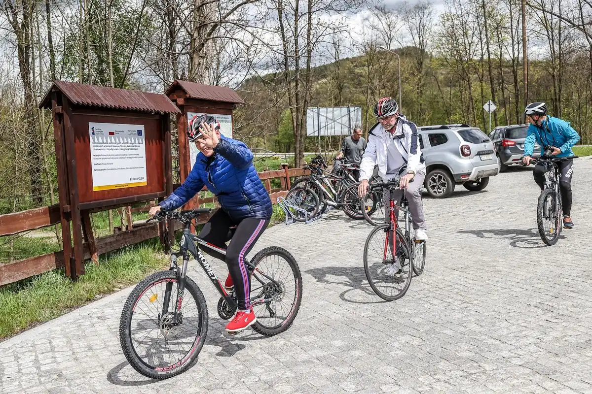 W powiecie limanowskim są dwa nowe szlaki turystyczne VELO Limanowski