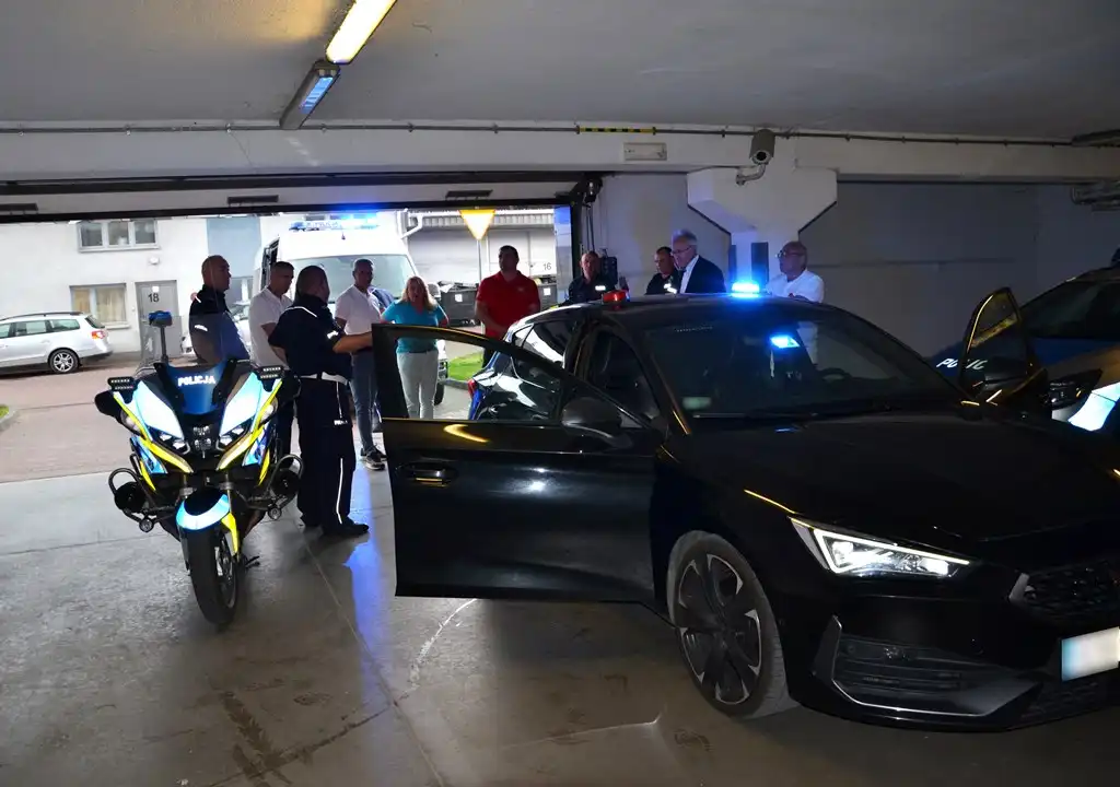 Policjanci z Czarnogóry z wizytą w sądeckiej Komendzie