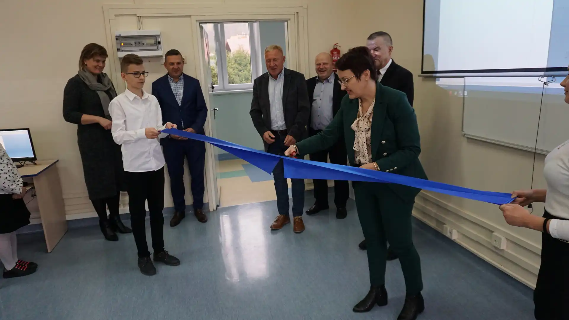 Dzieci ze Szkoły Podstawowej w Wielogłowach mają nową pracownię komputerową