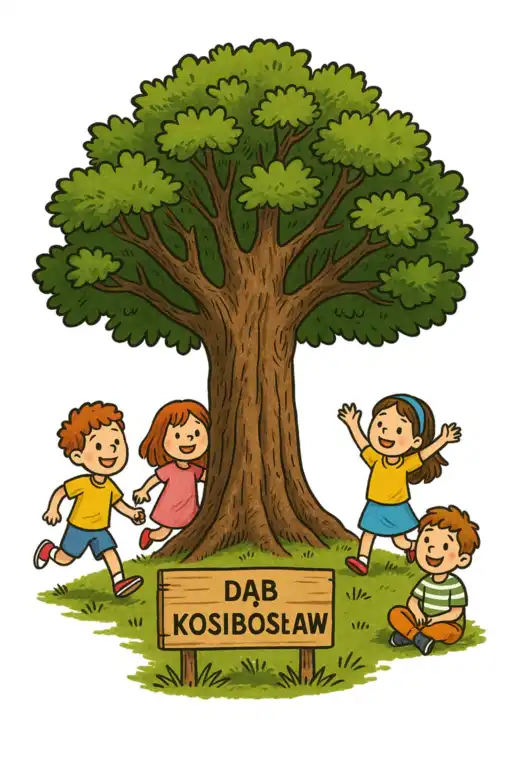 Dąb Dwóch Serc z Libuszy zyskał imię