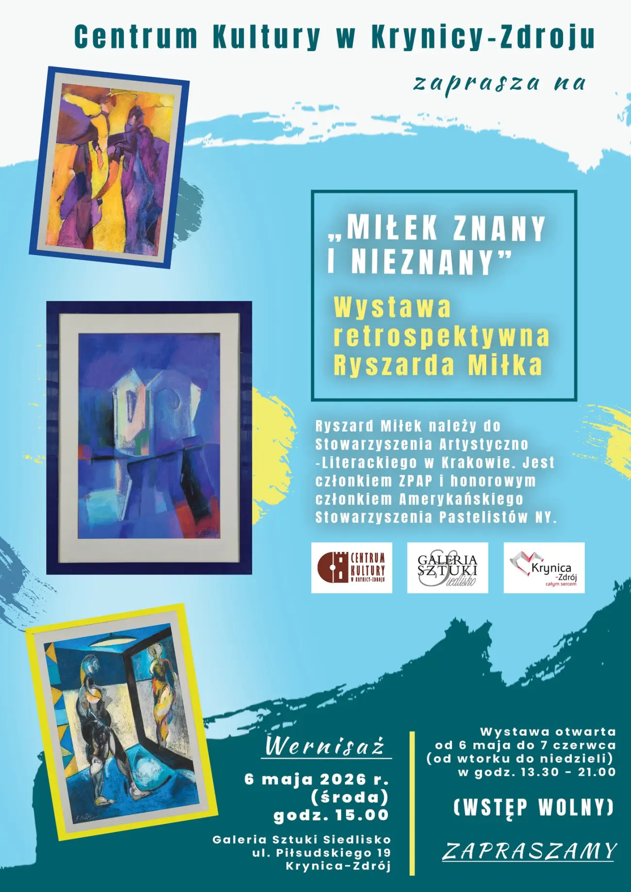 Pastelowe mistrzostwo w Krynicy. Nowa wystawa w Centrum Kultury