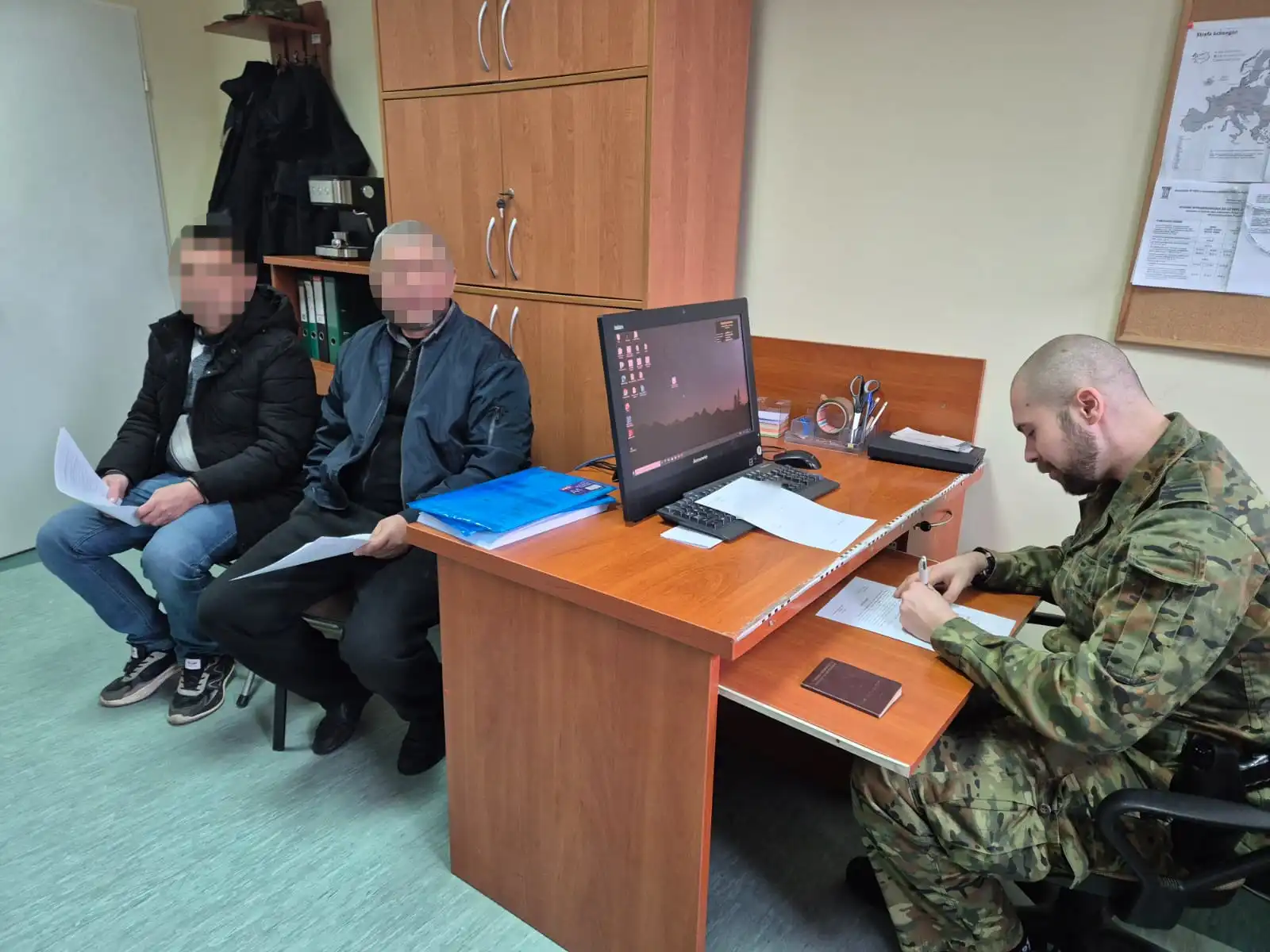 Nielegalni pracownicy budowlani z Uzbekistanu zatrzymani przez SG w Kielcach i Nowym Sączu