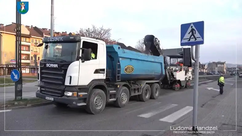 Rozpoczął się kompleksowy remont ul. Nawojowskiej w Nowym Sączu
