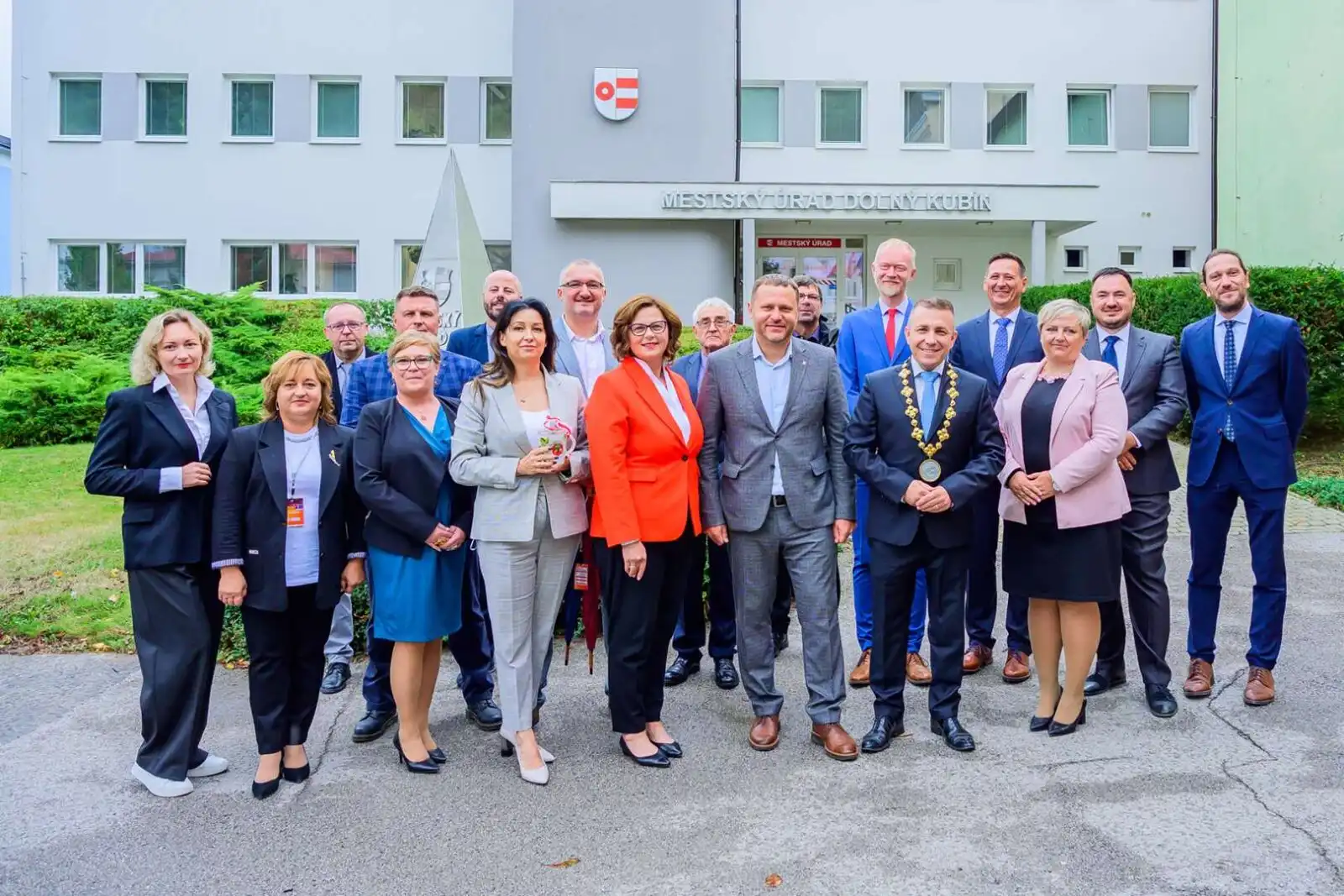 Delegacja Limanowej z wizytą w partnerskim Dolnym Kubinie