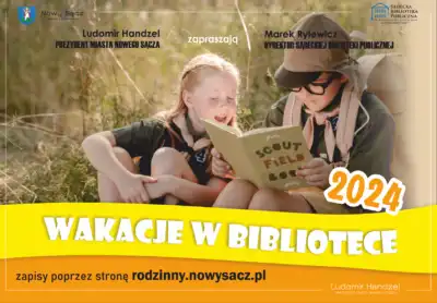 Wakacje 2024 z sądecką biblioteką