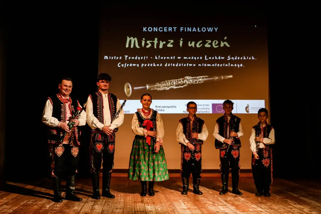 Młodzi klarneciści odkrywali muzykę Lachów Sądeckich