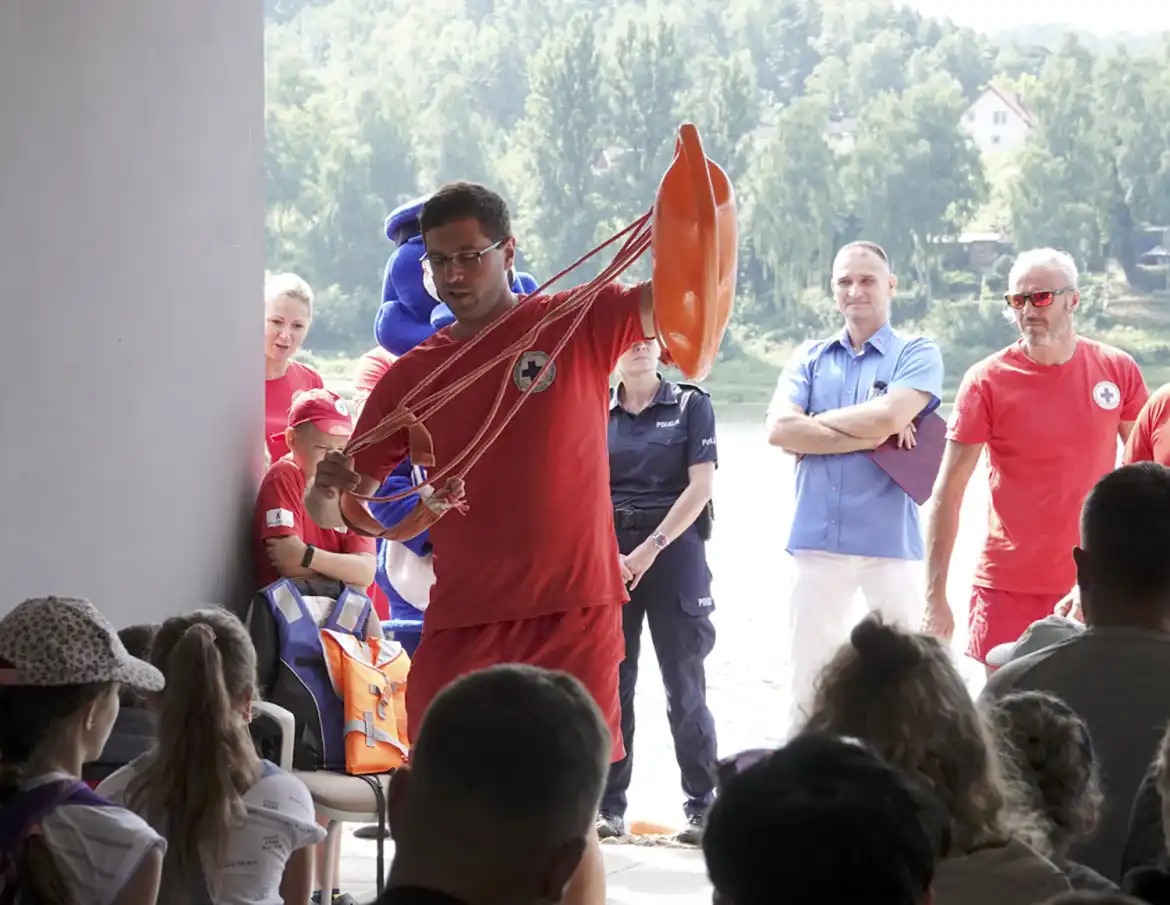 W Bartkowej Posadowej odbyła się impreza „Kręci mnie bezpieczeństwo nad wodą”