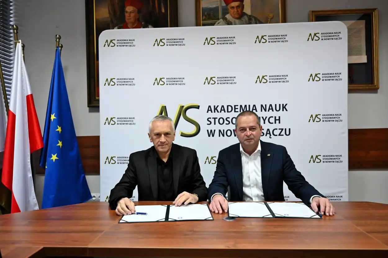 Gmina Łącko nawiązała współpracę z Akademią Nauk Stosowanych w Nowym Sączu