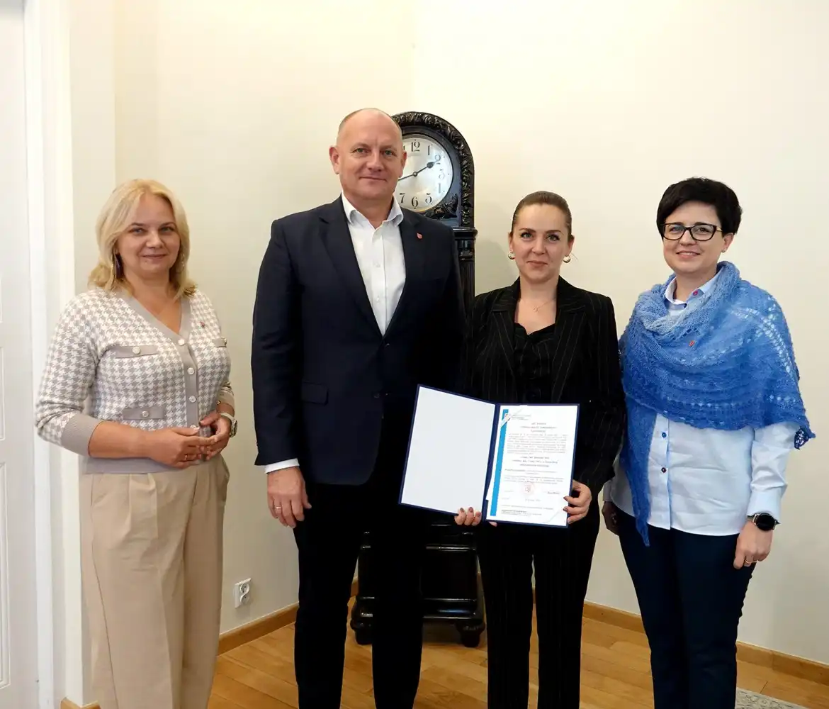 Nowy awans w Zespole Szkół w Marcinkowicach