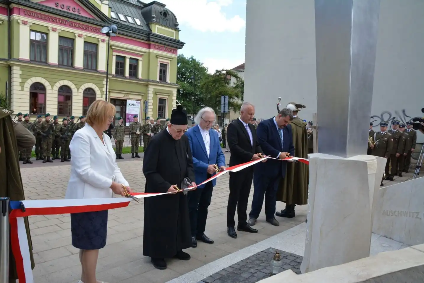 W Nowym Sączu odsłonięto „Pomnik za Wolność - Ofiarom Kaźni II Wojny Światowej”