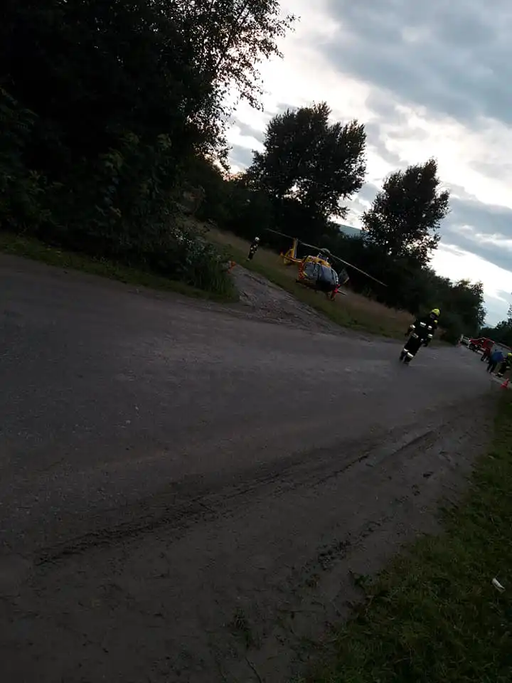 Śmiertelny wypadek w Łostówce. Nie żyje jedna osoba