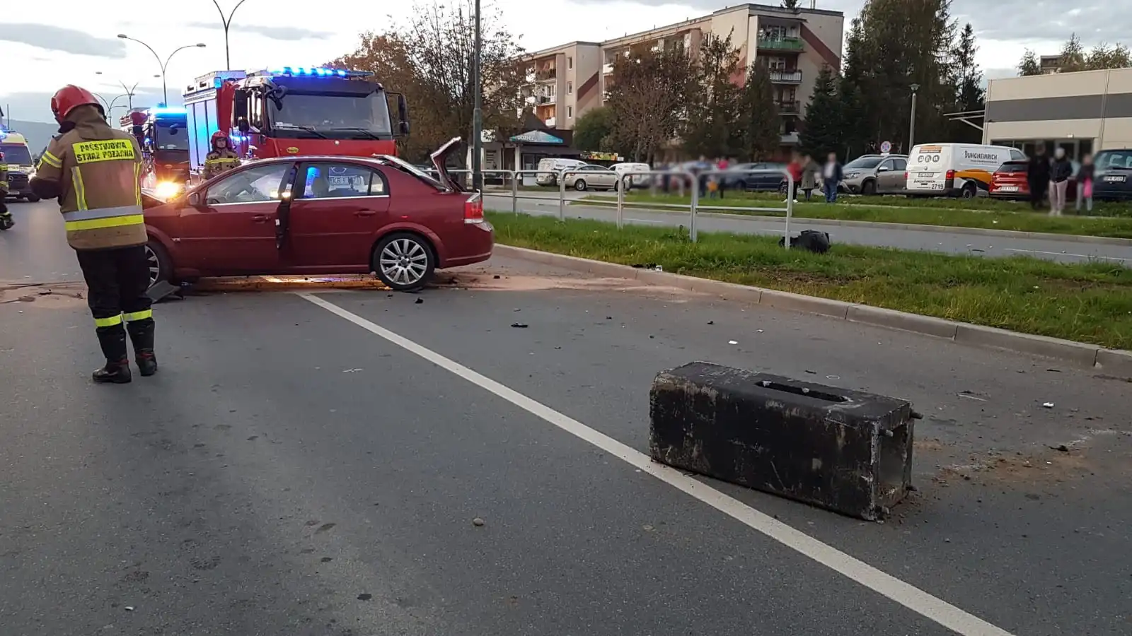 Śmiertelny wypadek w Nowym Sączu. Nie żyje starszy mężczyzna