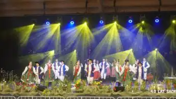 Koncert jubileuszowy Zespołu Regionalnego ”Sądeczoki” w Amfiteatrze w Parku Strzeleckim