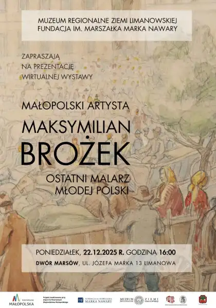 Wirtualna wystawa Maksymiliana Brożka w Limanowej