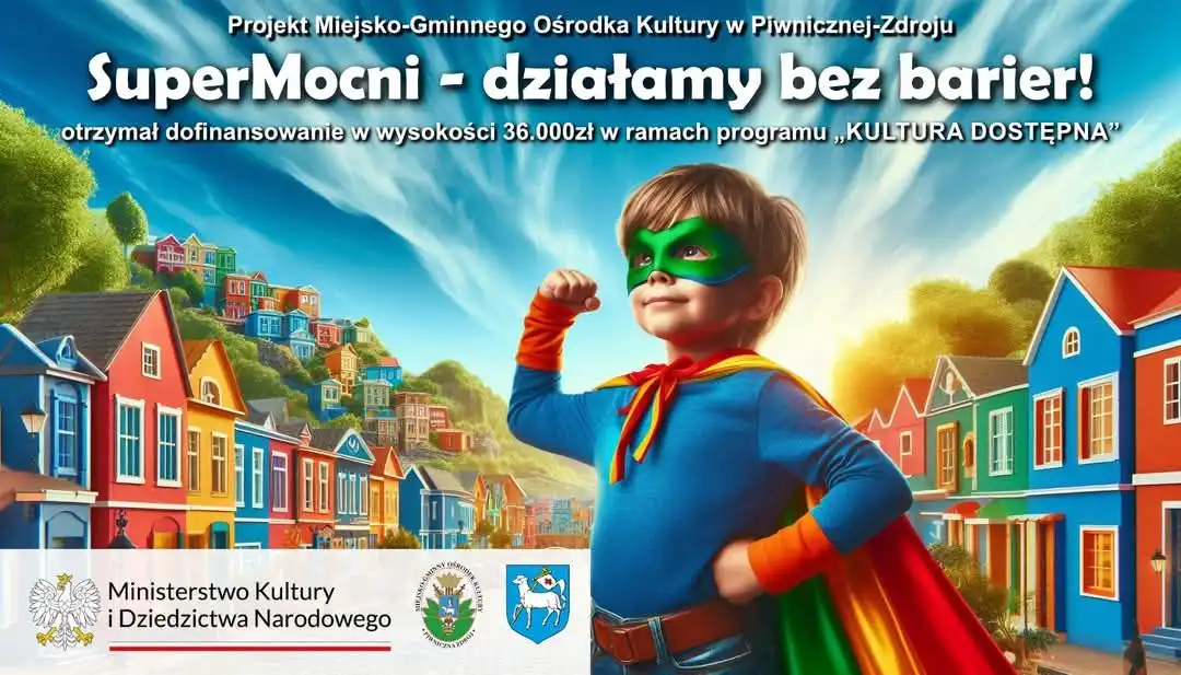 'SuperMocni działamy bez barier'. Nowy projekt w Piwnicznej-Zdroju z dofinansowaniem