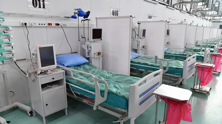 Wojskowy szpital tymczasowy na Okęciu gotowy do przyjęcia pacjentów