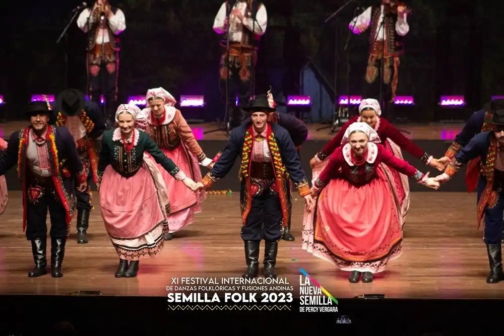 Zespół Mystkowianie na prestiżowym festiwalu w Limie
