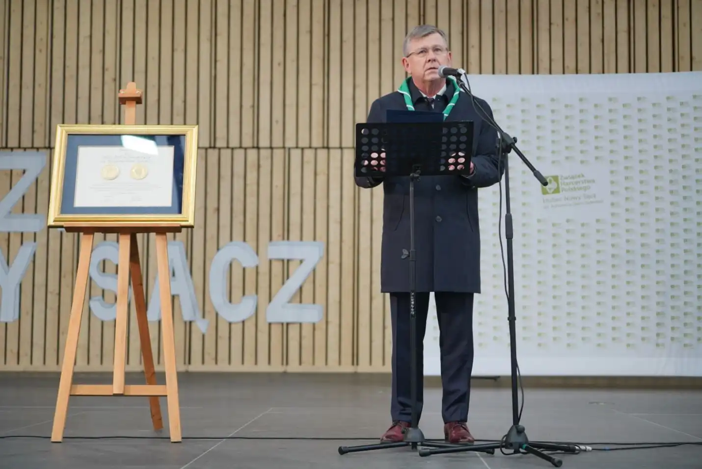 Sądeccy harcerze odznaczeni Medalem Polonia Minor