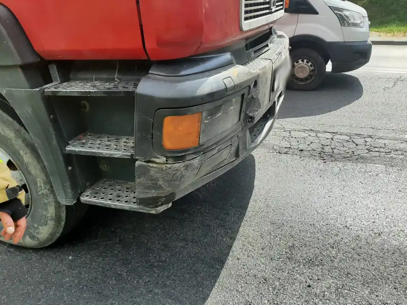 Kolizja na ul. Tarnowskiej w Nowym Sączu
