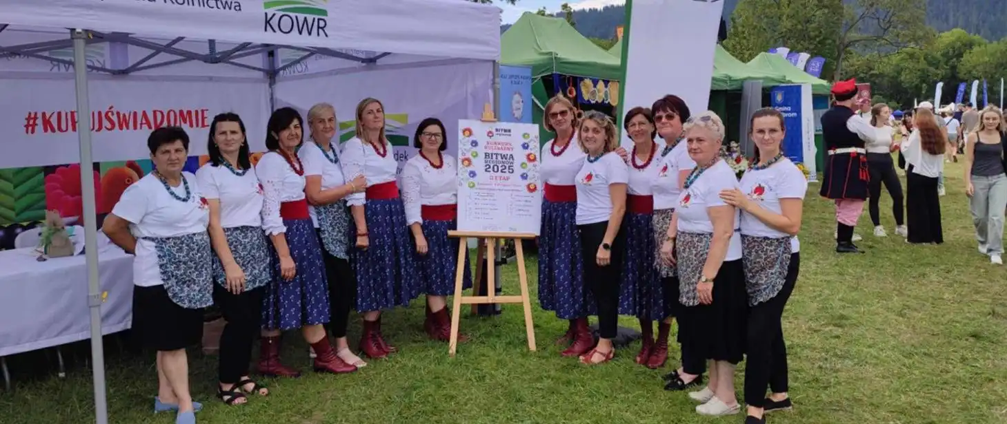 Sukces KGW Tymbark w Bitwie Regionów w Zakopanem