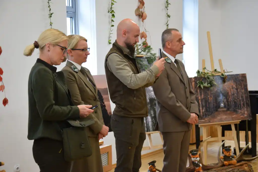 Wystawa "Leśne inspiracje" w Gołkowicach