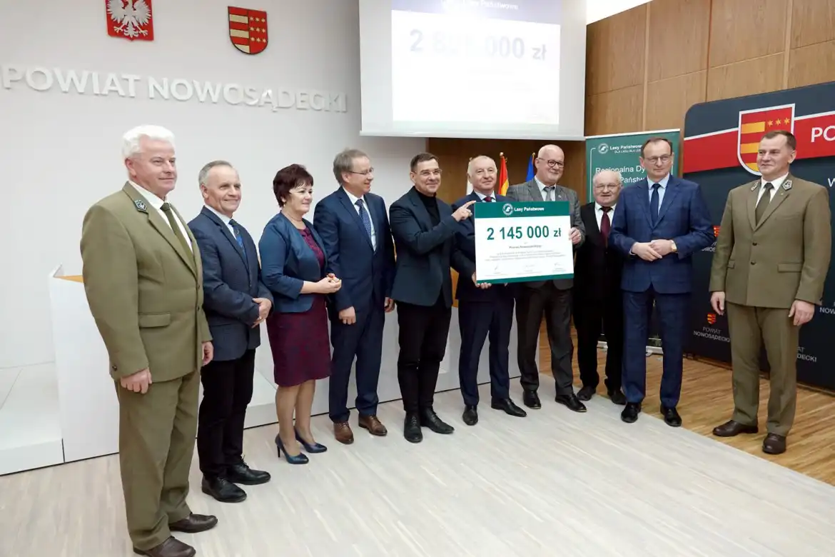 Miliony złotych z Funduszu Leśnego dla samorządów z powiatu nowosądeckiego