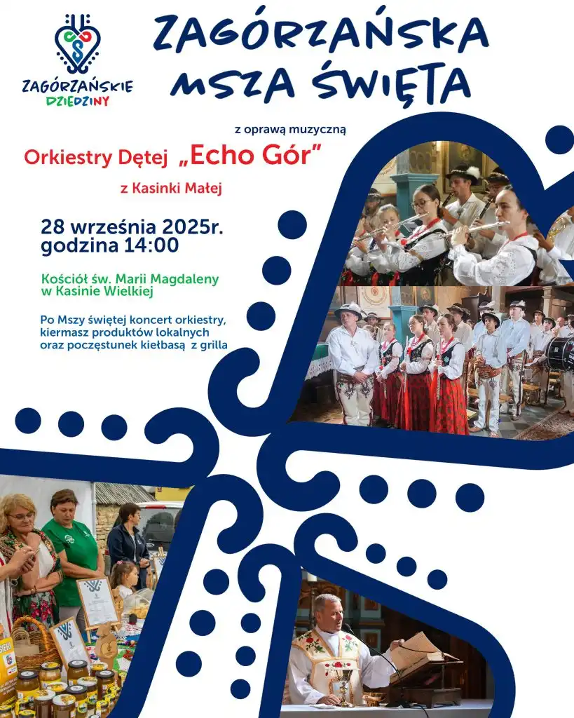 Zagórzańska Msza św. w Kasinie Wielkiej. Tradycja i muzyka w zabytkowej świątyni
