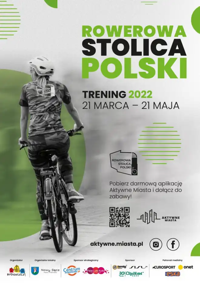Miasto Nowy Sącz po raz trzeci przystąpi do rywalizacji o Puchar Rowerowej Stolicy Polski