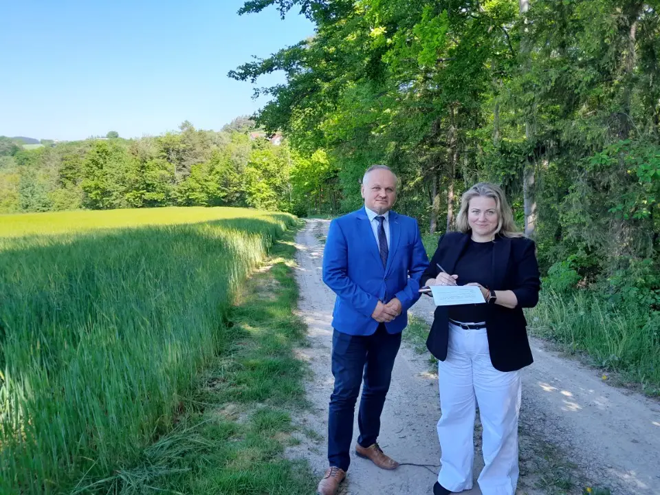 Przekazano plac budowy w Kaninie. Droga przejdzie gruntowną modernizację