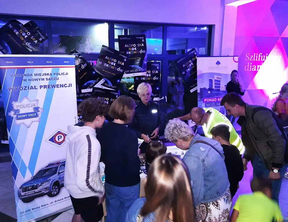 Małopolska Noc Naukowców z sądeckimi policjantami