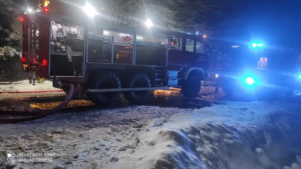 Kolejny tragiczny pożar w powiecie gorlickim. Nie żyją dwie osoby