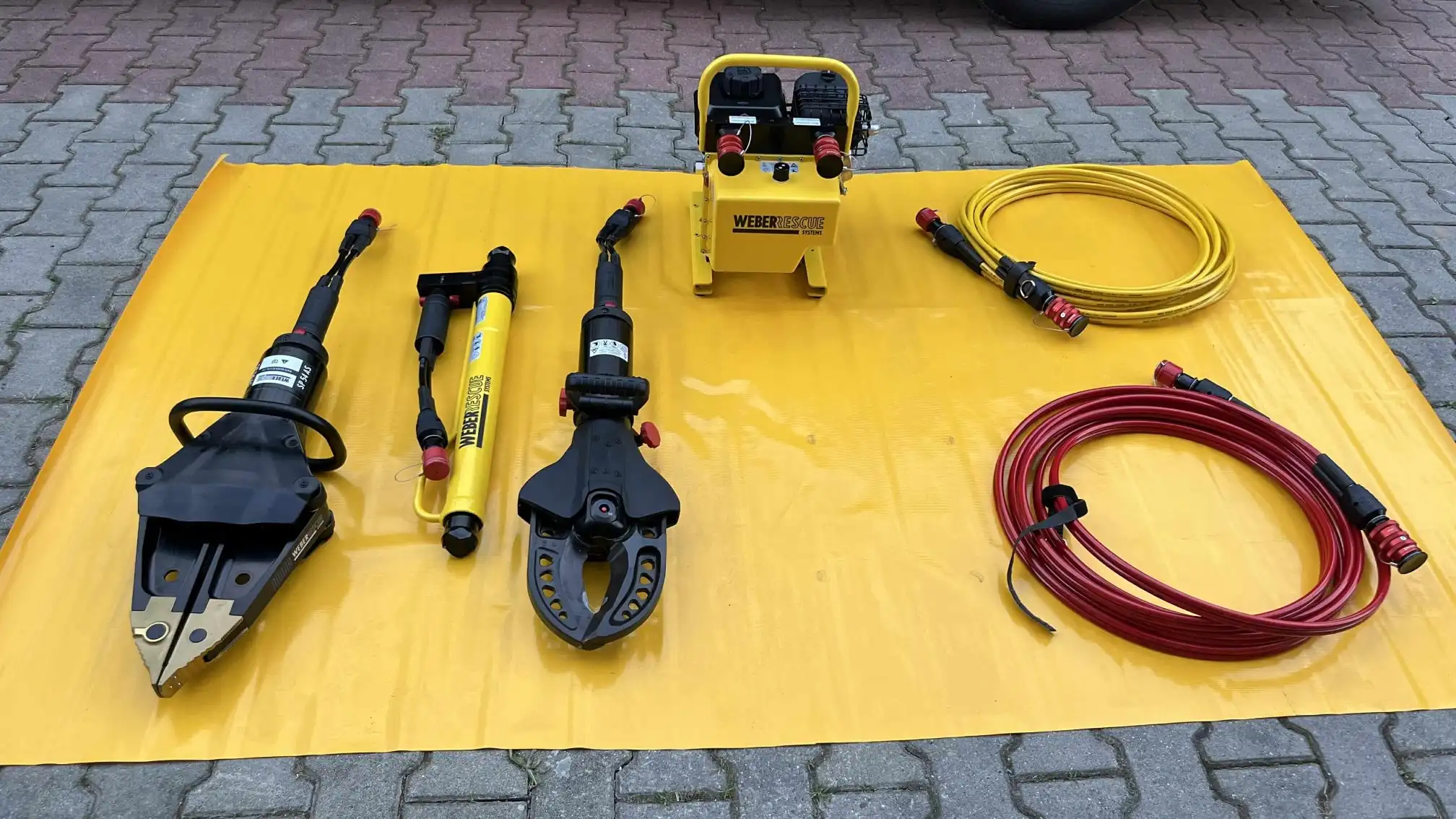 Nowoczesny sprzęt hydrauliczny dla OSP Skrzydlna