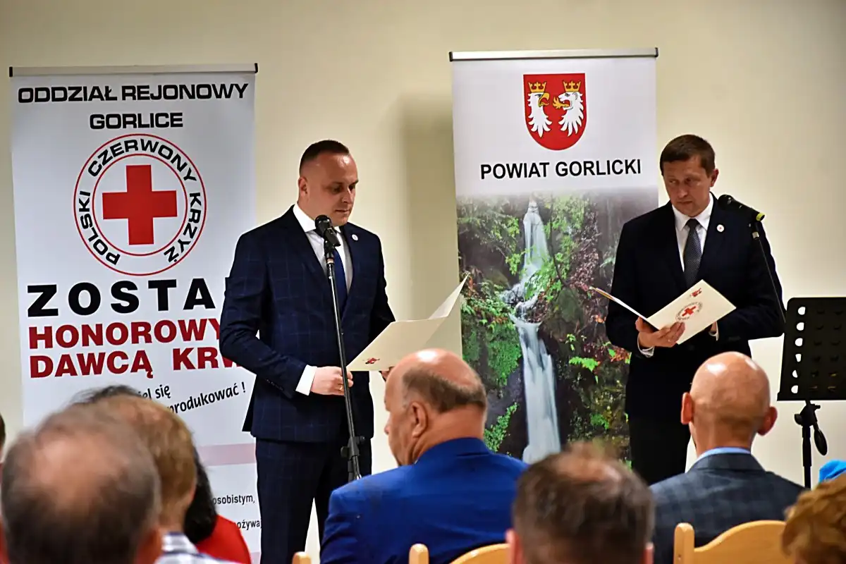 Gorlicka Gala Honorowych Dawców Krwi PCK: Honorowi Krwiodawcy odznaczeni