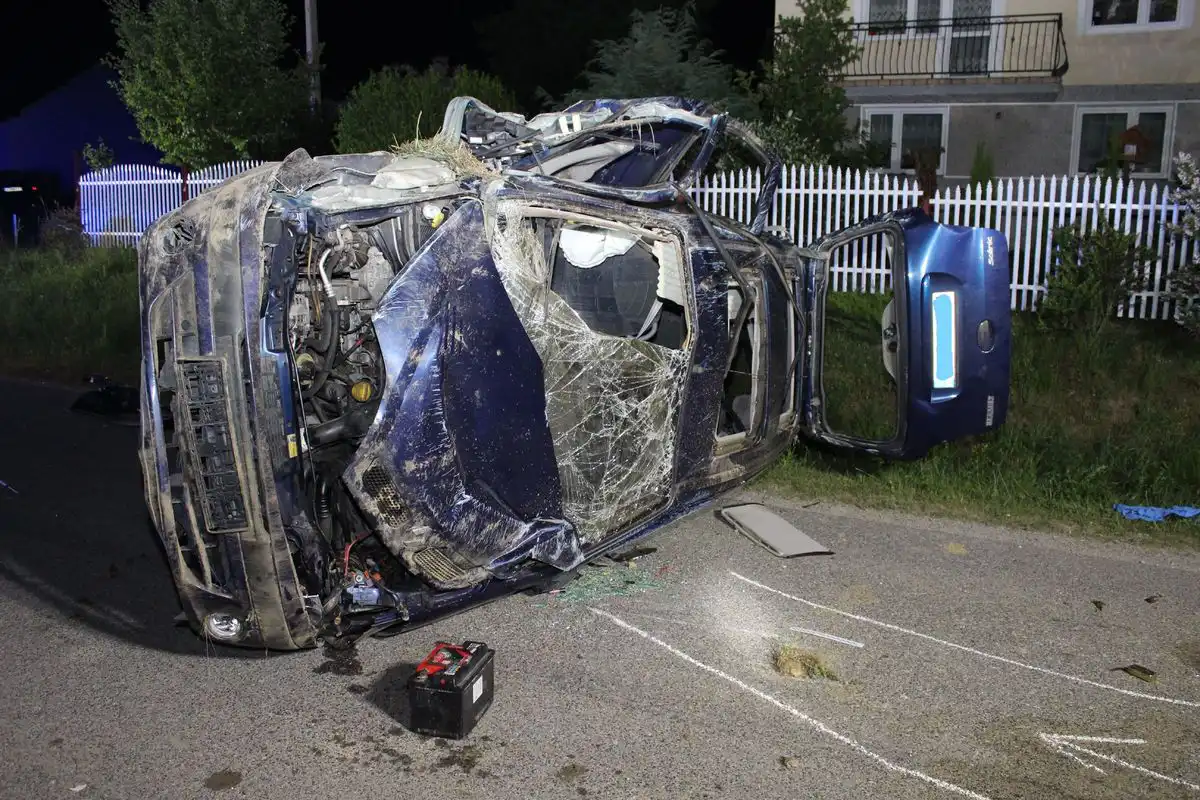 Tragiczny wypadek w powiecie gorlickim. Nie żyje 17-latka