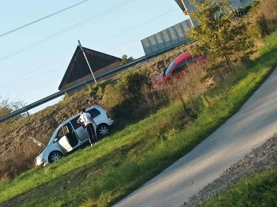 Kolizja na DK 28 w Starej Wsi