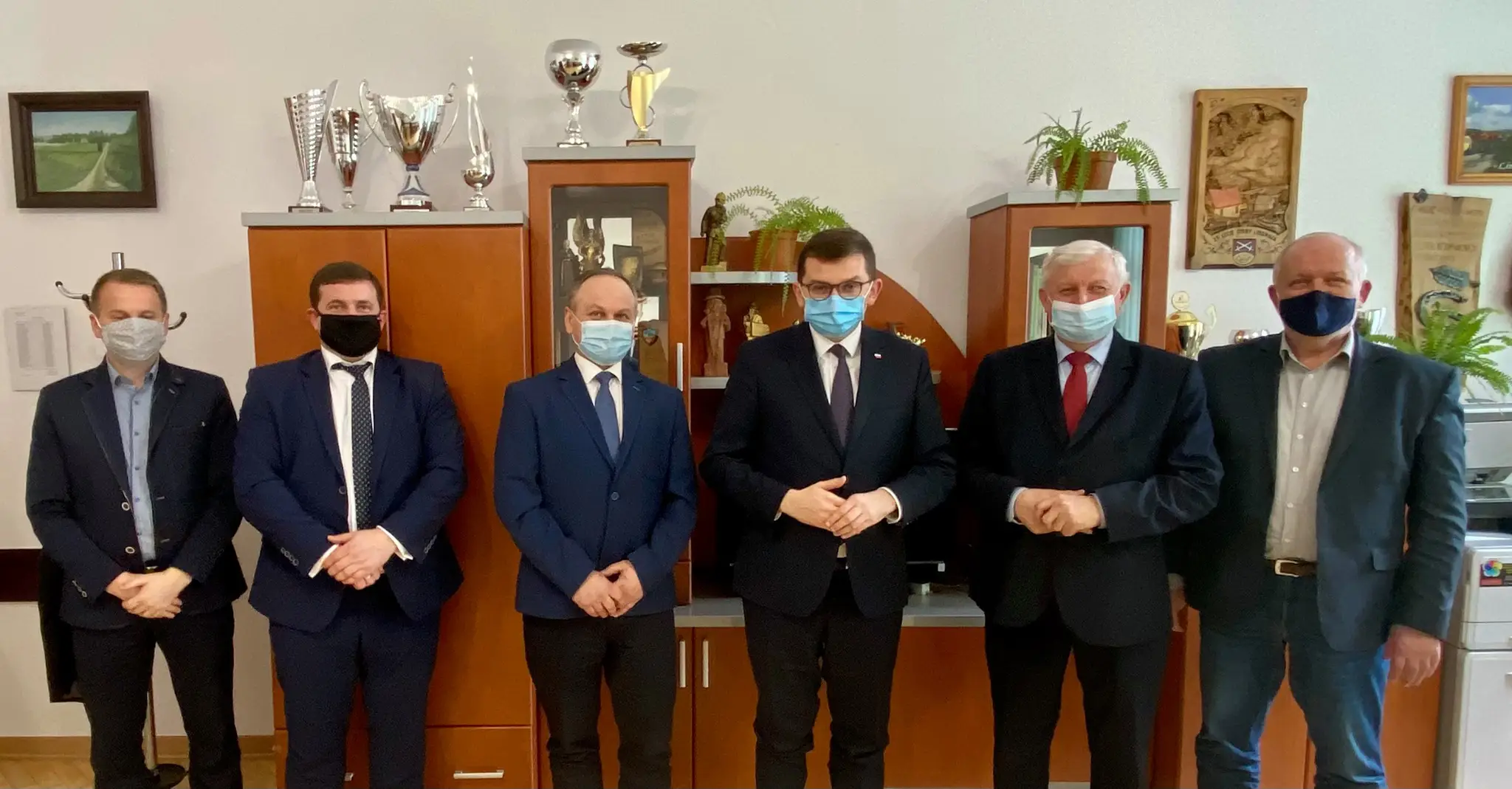 Wojewoda małopolski Łukasz Kmita z wizytą na Limanowszczyźnie