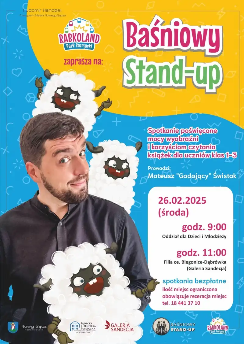 "Baśniowy Stand-up". Wycieczka do świata niezwykłych opowieści