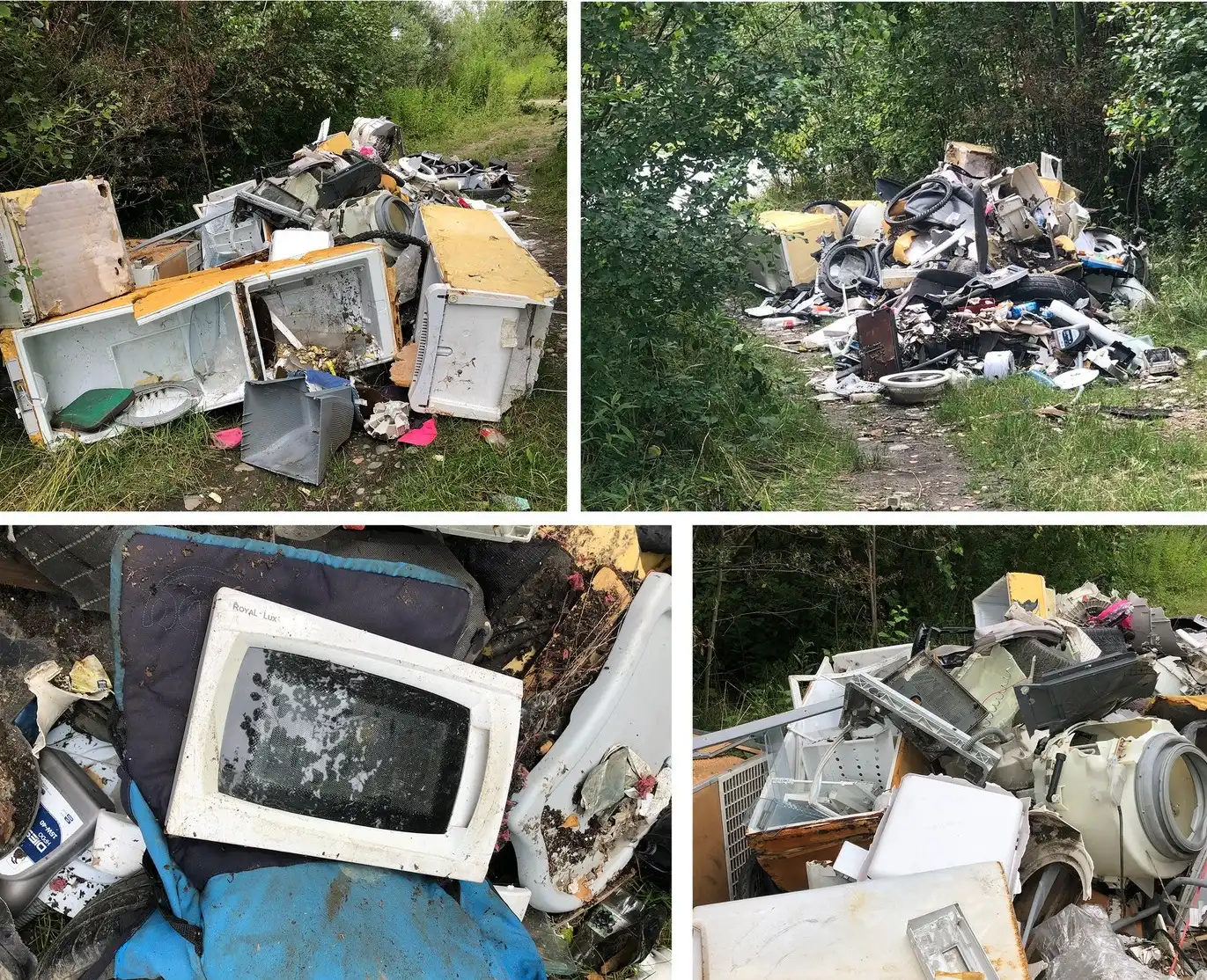Kolejna sterta śmieci nad Dunajcem. Gmina szuka sprawcy