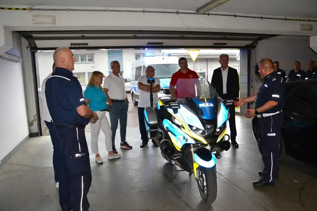 Policjanci z Czarnogóry z wizytą w sądeckiej Komendzie