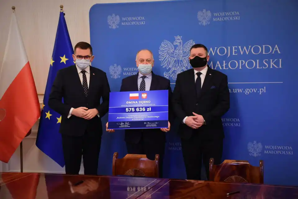 Gminy Łącko i Sękowa z dofinansowaniem z rezerwy ogólnej budżetu państwa
