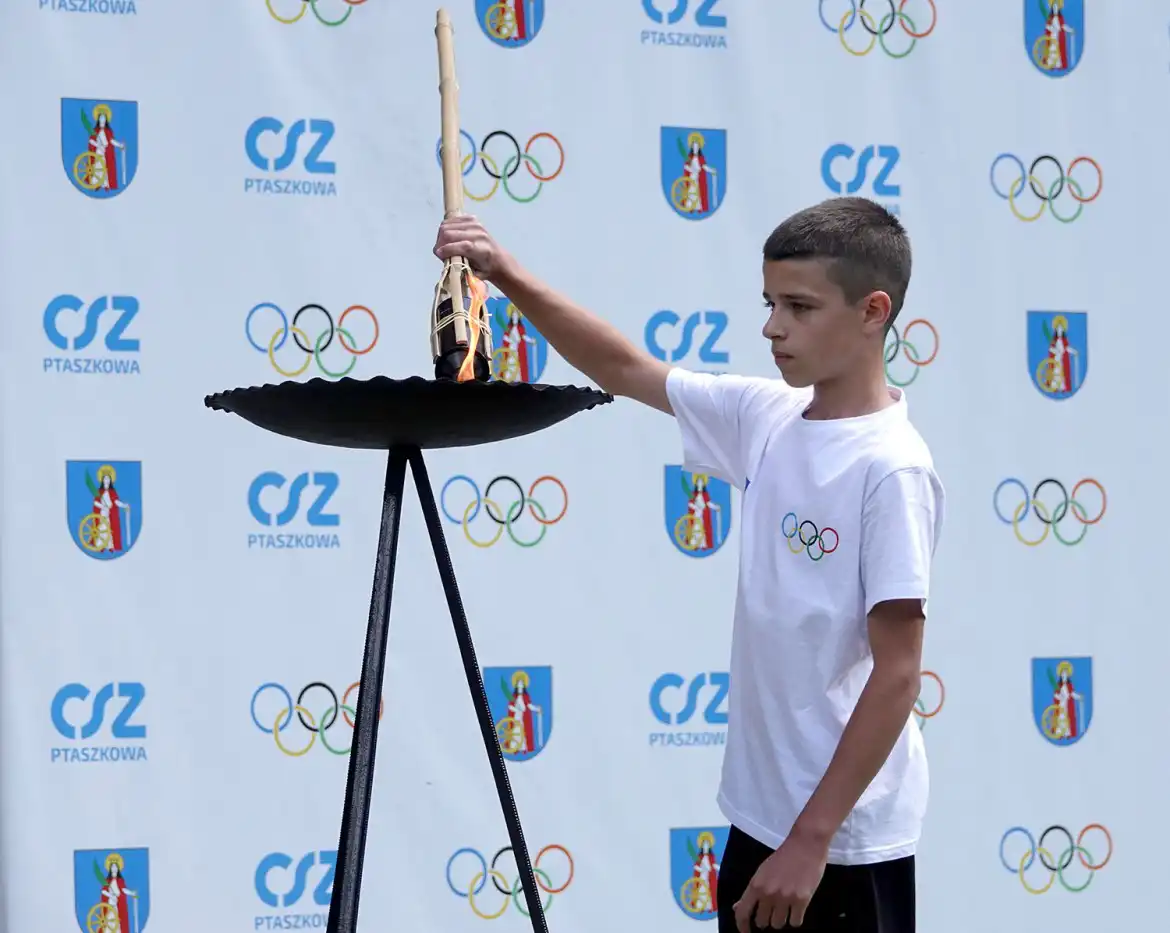 W Ptaszkowej zapłonął znicz olimpijski