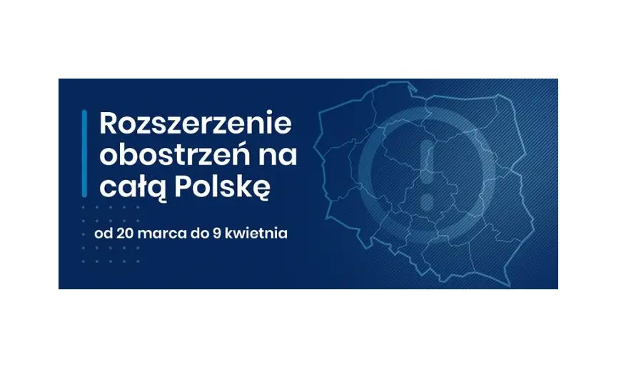 Od 20 marca lockdown w całym kraju